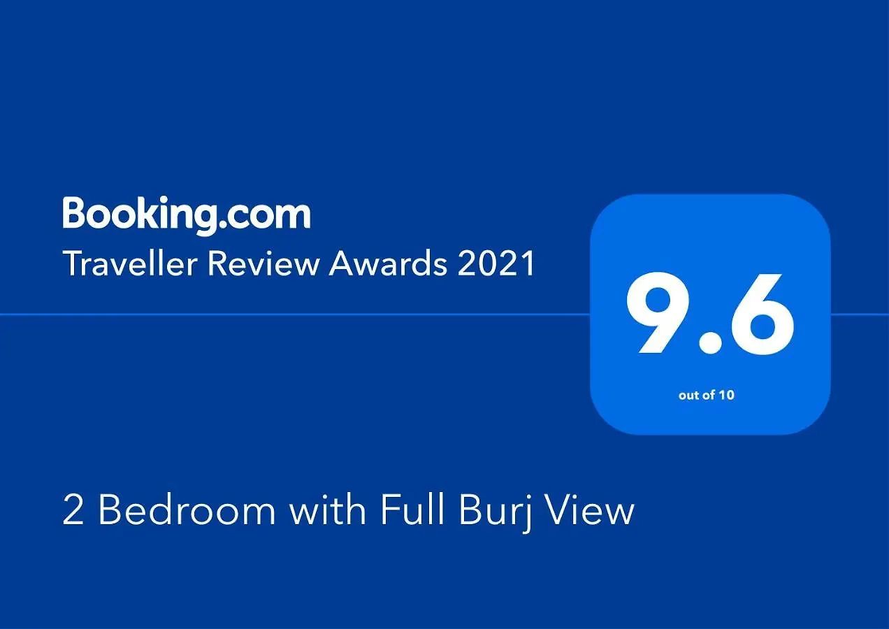 Amazing 2 Bedroom With Full Burj View Dubai United Arab Emirates